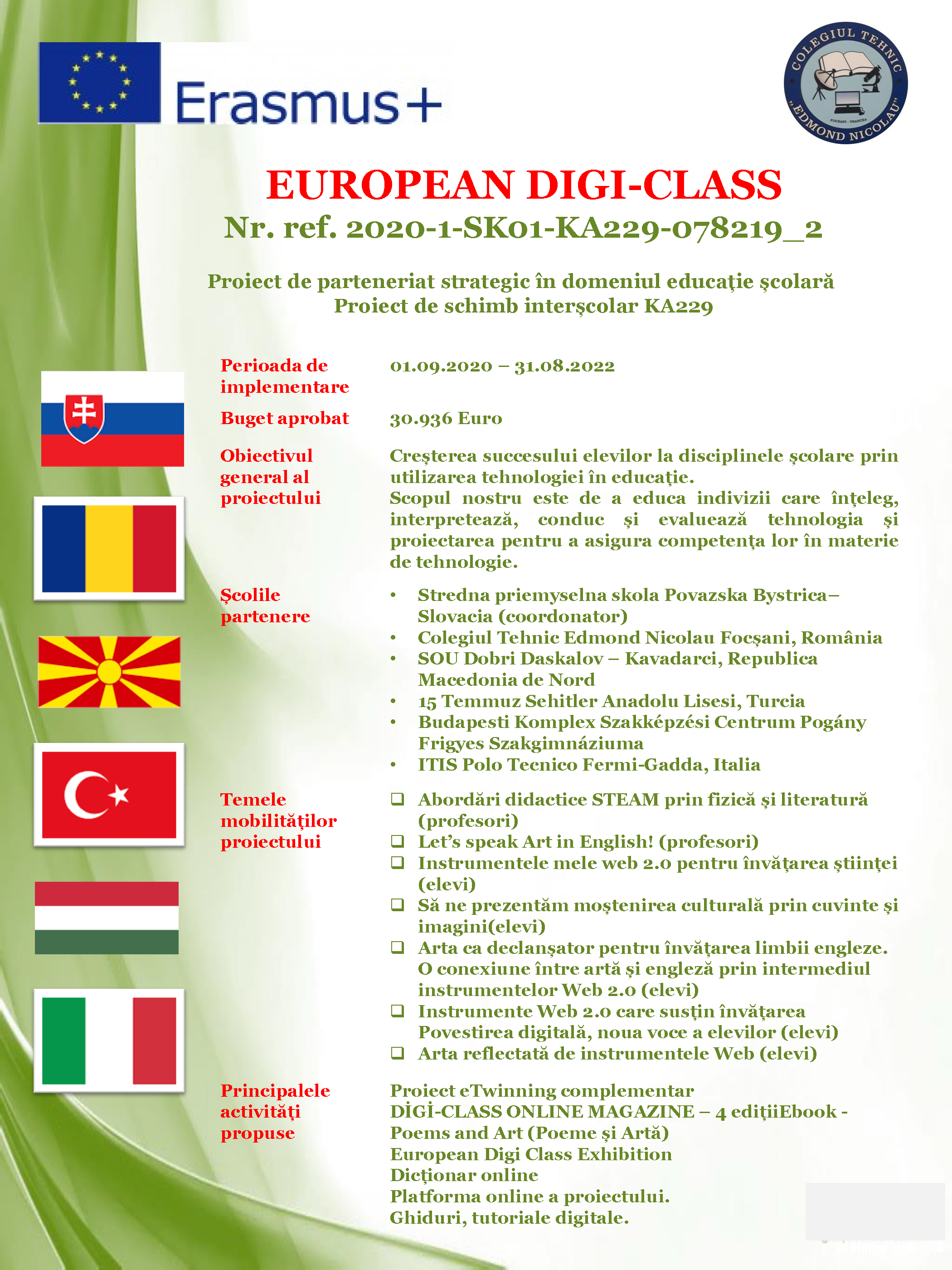 Erasmus+  European Digi